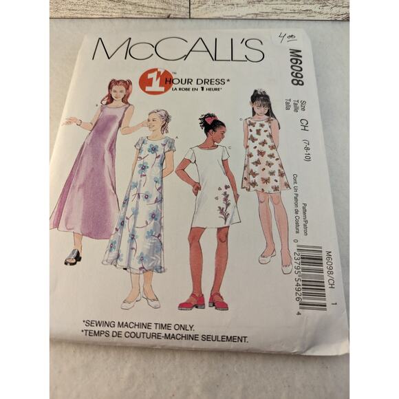 Childs Sewing Patterns 6 In Lot - Picture 2 of 14